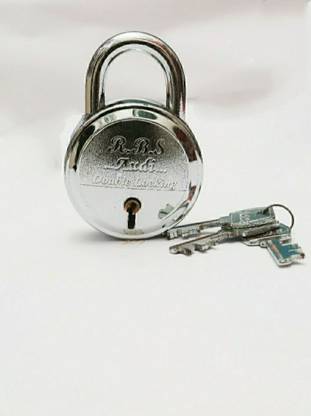 RBS 75 MM PAD LOCK DOUBLE LOCKING WITH 3 KEY Padlock