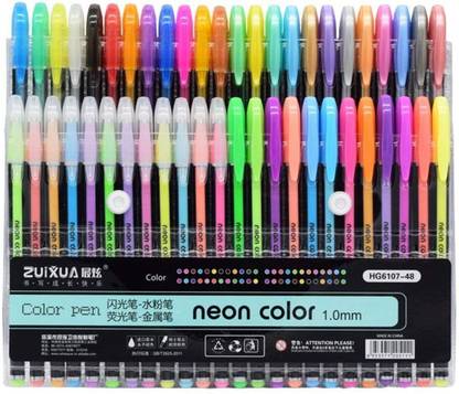 Zuixua Neon Colours Gel Pen