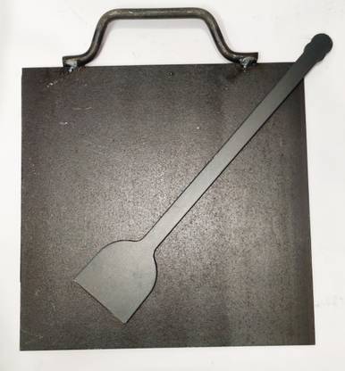 HARISH - PURE IRON DOSA /ROTI /PARATHA TAWA - SQUARE DESIGN - Tawa 27 cm diameter