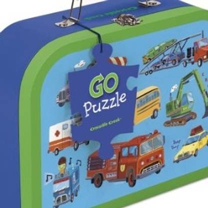 Crocodile Creek Vehicle Floor Puzzle, 36 Pieces
