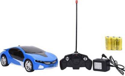 JAMEN BORO Famous Car I8 Electric Chargeable 3D Lightning (Blue)