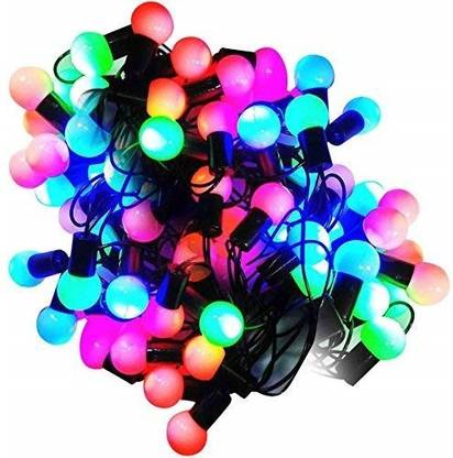 Left brain creation 30 LEDs 9.02 m Multicolor Color Changing, Flickering, Steady Ball Rice Lights