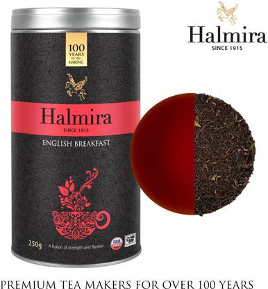 Halmira Tea English Breakfast Tea Blend Tin