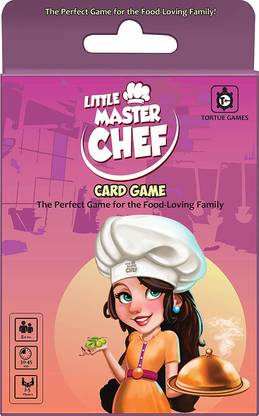 Tortue Games Little Master Chef The Perfect Party Card Game