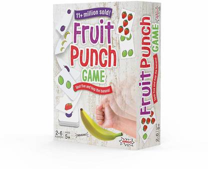 Amigo Fruit Punch Kids Card Game With A Squeaky Banana