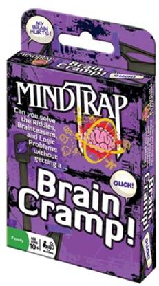 Outset Media Mind Trap Brain Cramp Card Game