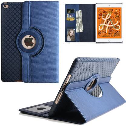TGK Flip Cover for Apple iPad Mini 5 7.9" 2019 Model-A2133 A2124 A2125 A2126 360 Degree Rotating Detachable Case