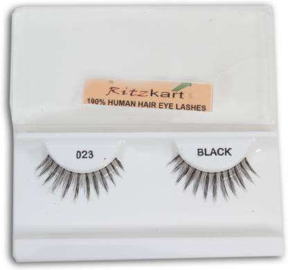 Ritzkart 100%human hair eyes Lashes Extension for Natural look (023 )