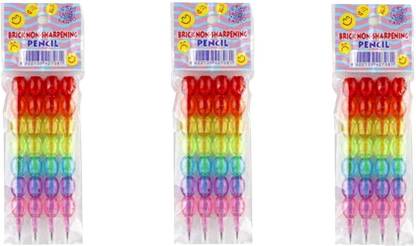 nawani Pencil Set- Pack of 3 for Birthday Party Return Gifts for Kid Pencil