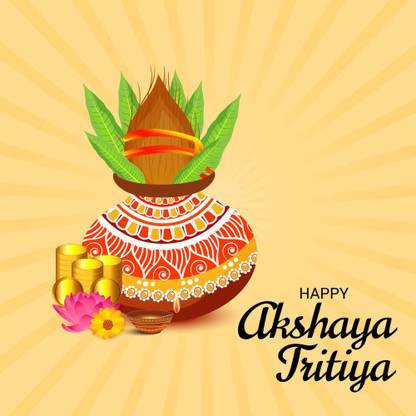 KD Festival Of Akshaya Tritiya Sticker Poster|Diwali Poster|Festival Poster| Paper Print