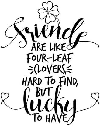 KD friends are like four Sticker Poster|quotes posters Paper Print