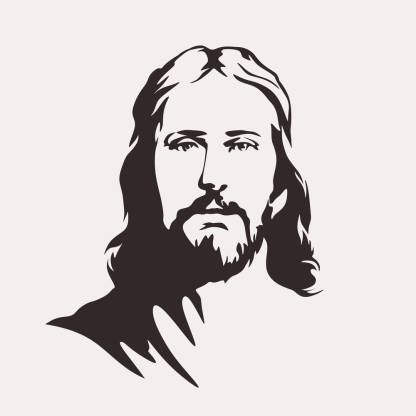 Jesus Christ |god poster|christian god poster|jesus poster|Jesus love|religious poster|poster for every room,gym,office(12x18 inch) Paper Print