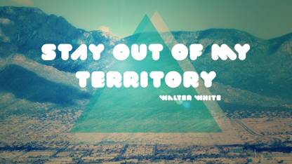 KD stay out of my territory Sticker Poster|Motivational quotes|Inspirational quotes Poster|size:12x18 inch Paper Print