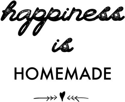 KD happiness is homemade Sticker Poster| Paper Print