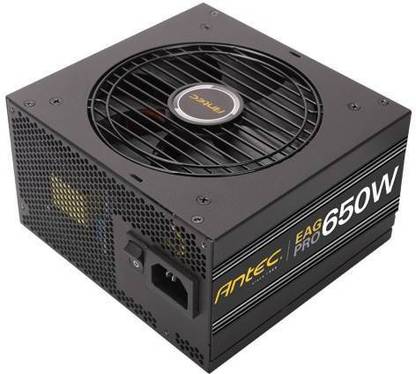 Antec EA650G PRO 80 Plus Gold 650 Watt 92 Efficiency 650 Watts Computer PSU with 6 SATA Cables
