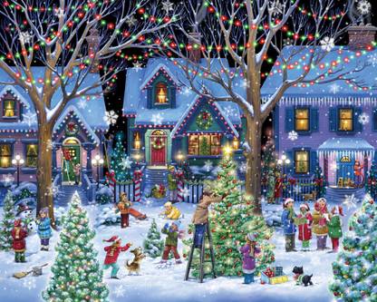 Vermont Christmas Company Christmas Cheer - 1000 Piece Jigsaw Puzzle