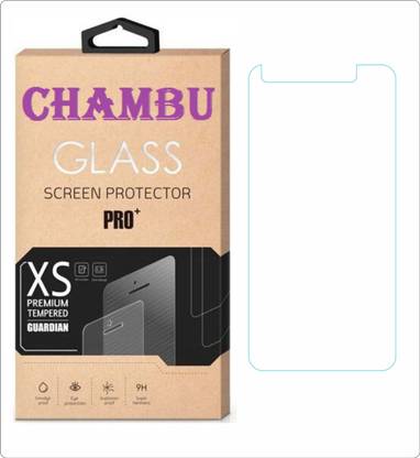 CHAMBU Edge To Edge Tempered Glass for Videocon Graphite V45BD