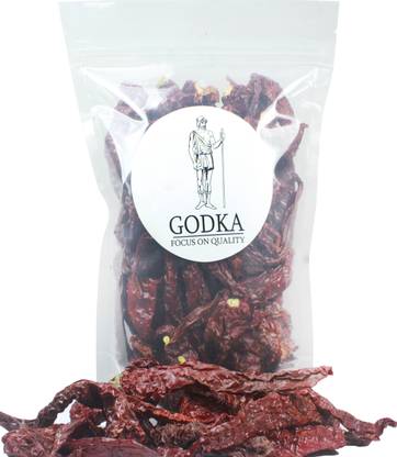 Godka Whole Kashmiri chilli/Sukhi Kashmiri Mirch