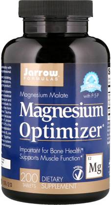 Jarrow Formulas Magnesium Optimizer, 200 Tablets