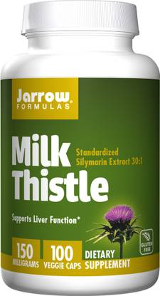 Jarrow Formulas Milk Thistle, 150 mg, 100 Veggie Caps