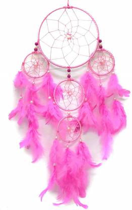 GW Creations Wall Hanging Circus Dream Catcher Feather Dream Catcher