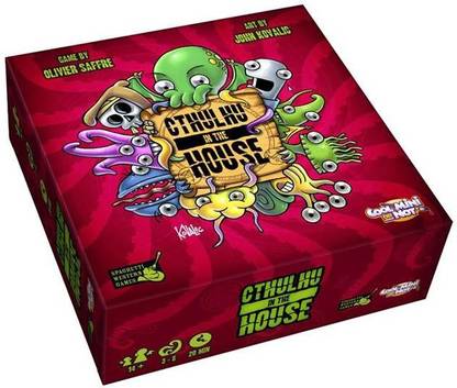 CoolMiniOrNot Cool Mini Or Not Cthulhu in the House Game Party & Fun Board Game