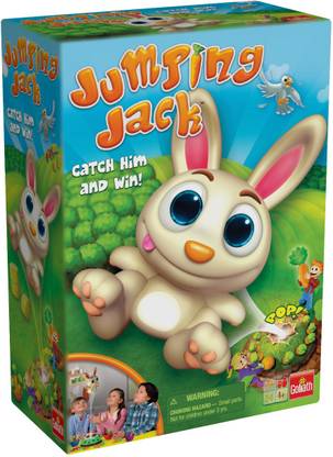 Goliath Games Jumping Jack Kids Game for Ages 4 and Up Party & Fun Board Game