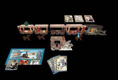 Asmodee Colt Express: Horses and Stagecoach Strategy Board Game Party & Fun Board Game