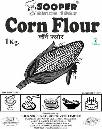 SOOPER CORN FLOUR 1 Kg