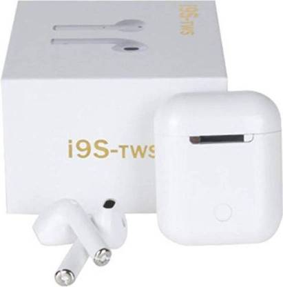 Crystal Digital i9s tws Bluetooth headset with Battery capacity 3.7V/60mAh Bluetooth
