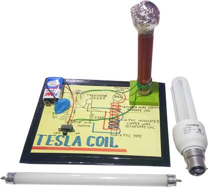 Scientrox Tesla Coil Working Science Project