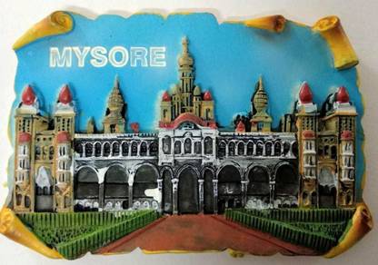 Temple Trees TSC 4034 - MYSORE PALACE Fridge Magnet Pack of 1