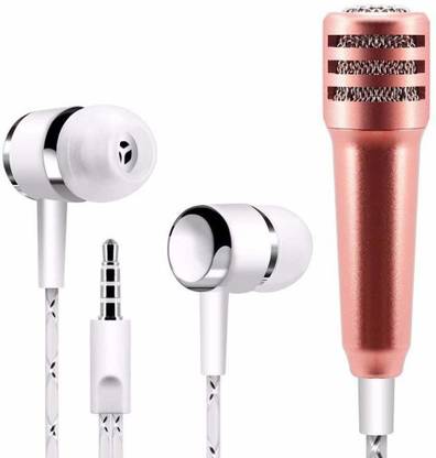 Gabbar ™ 3.5 mm Hands-free Mini Karaoke Microphone Stereo Mic Microphone
