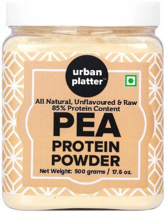 urban platter Pure Pea Protein Powder, 500g [All Natural & Unflavoured] Milk Powder