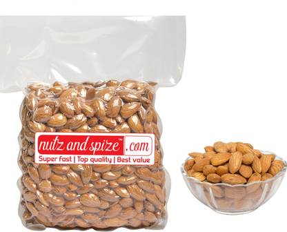Nutz and Spize Californian Almonds Vacuum packed 1 Kg Almonds