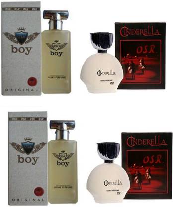 OSR 2 Boy and 2 Cinderella perfume (Pack of 4) Perfume  -  440 ml