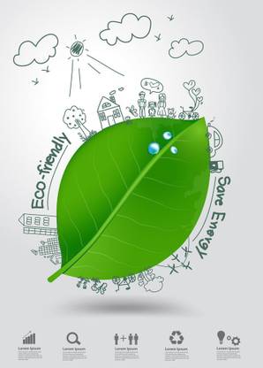 eco friendly sticker poster|save water quotes Paper Print