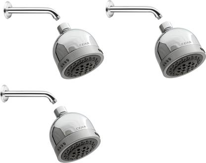 CERA - Overhead Shower 80MM (3 Inches) with 3 Flow (Multiflow) (Pack of 3 set) Shower Head