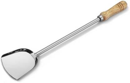 Engarc Steel Chinese Palta 20 Inches With Wooden Handle Lifting Spatula