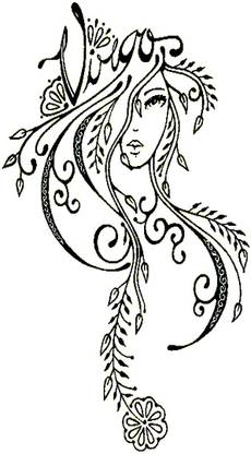 voorkoms Virgo zodiac sign tattoo