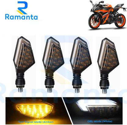 Ramanta Front, Rear LED Indicator Light for KTM Universal For Bike