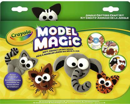 CRAYOLA Model Magic Creative Critters Jungle Craft Kit