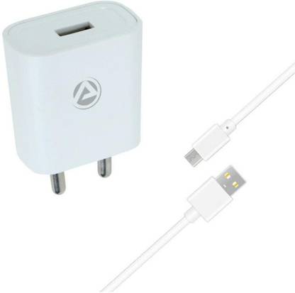 ARU 10 W 2 A Wall Charger for Mobile with Detachable Cable