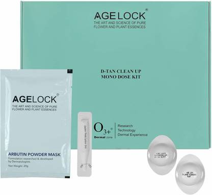 O3+ Agelock D-Tan Clean Up Mono Dose kit