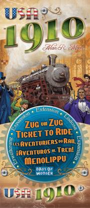 Asmodee Ticket to Ride: USA 1910 Expansion Strategy Game