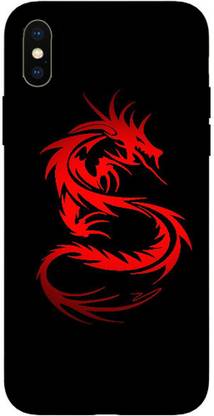 METOO Back Cover for Apple Iphone X/Apple Iphone X, Dragon Design Back Cover Print : 86
