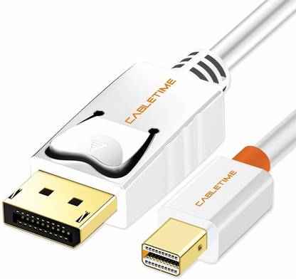 Tobo Thunderbolt Cable 3 m Mini DisplayPort to DisplayPort Cable Support TD-182TC