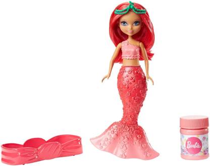 BARBIE Dreamtopia Bubbles 'N Fun Red Mermaid Doll