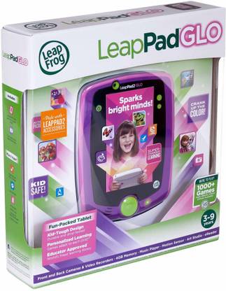 LeapFrog LeapPad Glo Kids Learning Tablet Purple
