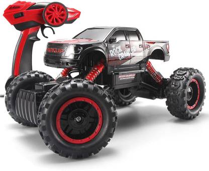 YATRI RC Cars Toy 1:14 Racing Car 4WD Rock Crawler Monster Truck Off Road Remote Control Vehicle (Black)